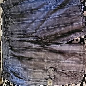 Men's great plad cargo shorts size 40